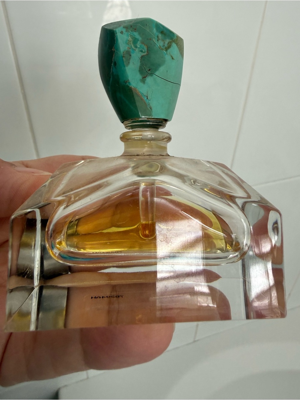 Vintage 2005 Pure Turquoise by Ralph Lauren collectors Bottle
